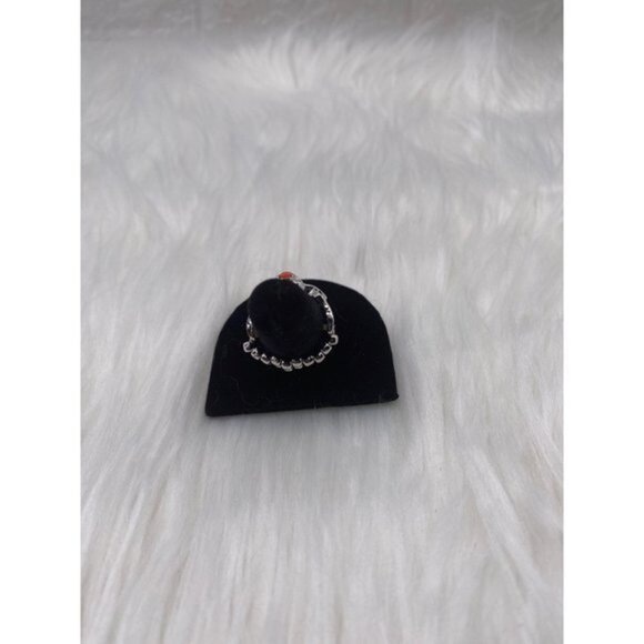 Paparazzi Jewerly - Vibrant Vibes Orange Ring- Item 166 - Picture 6 of 7